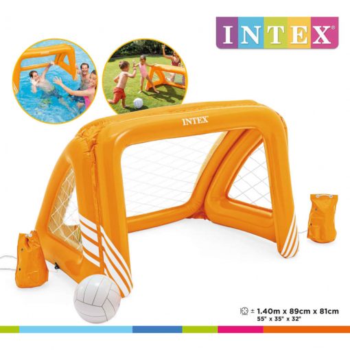 Intex Fun Goals napihljiv gol z žogo 140x89x81 cm