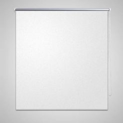 Roleta / Senčilo za Zatemnitev Oken 100 x 230 cm Bele Barve