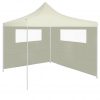 3070413 Gazebo Sidewall with Windows 6x2 m Cream (315302)