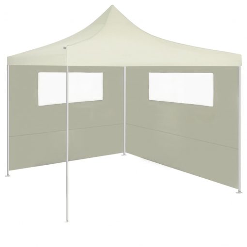 3070413 Gazebo Sidewall with Windows 6x2 m Cream (315302)