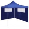 3070414 Gazebo Sidewall with Windows 6x2 m Blue (315303)