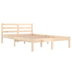 810425 Bed Frame Solid Wood Pine 120x200 cm