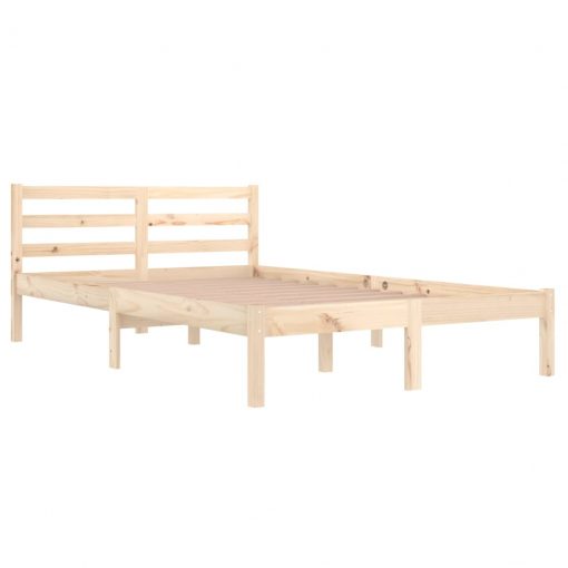 810425 Bed Frame Solid Wood Pine 120x200 cm