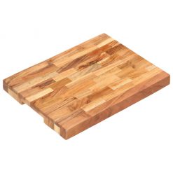 Deska za rezanje 40x30x4 cm trden akacijev les