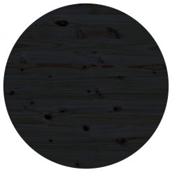 Mizna plošča črna Ø90x2