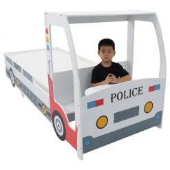 Otroška postelja z mizo policijski avtomobil 90x200 cm