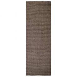 Preproga naravni sisal 66x200 cm rjava