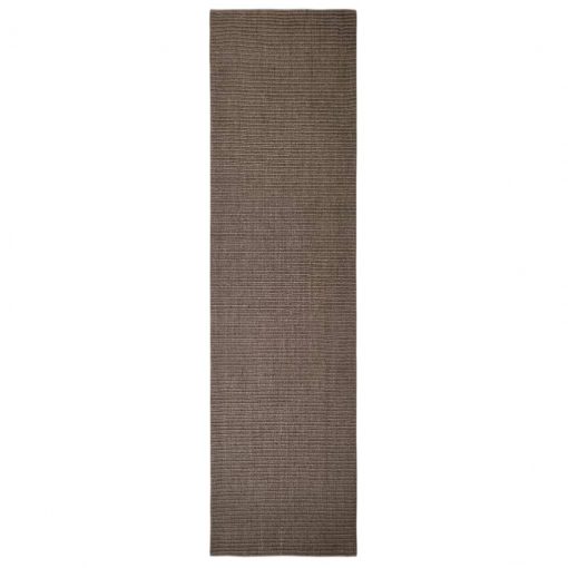 Preproga naravni sisal 66x250 cm rjava