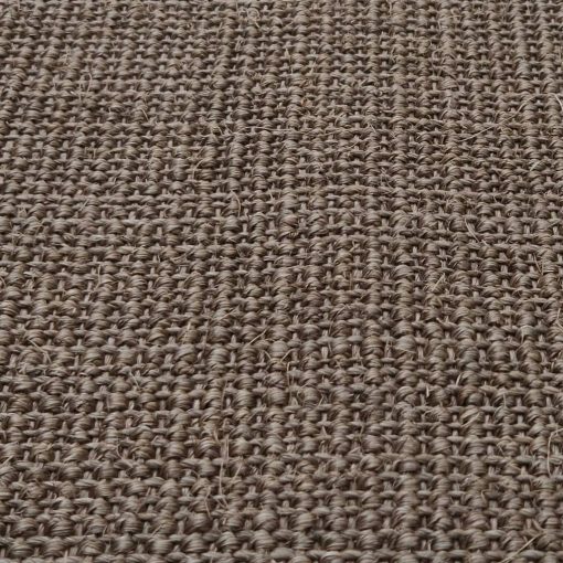 Preproga naravni sisal 66x250 cm rjava