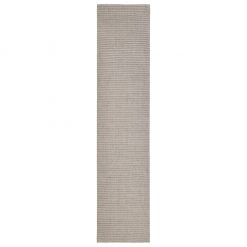 Preproga naravni sisal 66x300 cm peščena