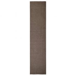 Preproga naravni sisal 66x300 cm rjava