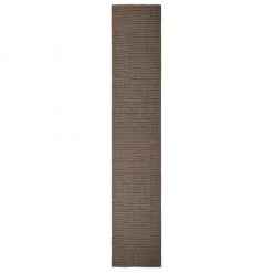 Preproga naravni sisal 66x350 cm rjava