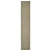 Preproga naravni sisal 66x350 cm taupe