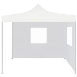 Profesionalen zložljiv vrtni šotor z 2 stranicama 3x3 m jeklo