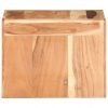 Stranska mizica 43x40x30 cm trden akacijev les