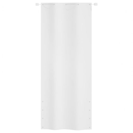Balkonsko platno belo 100x240 cm tkanina Oxford