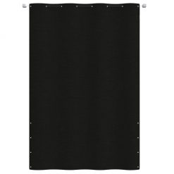 Balkonsko platno črno 160x240 cm tkanina Oxford