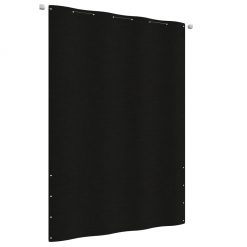 Balkonsko platno črno 160x240 cm tkanina Oxford