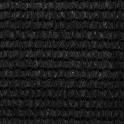 Balkonsko platno črno 75x300 cm HDPE