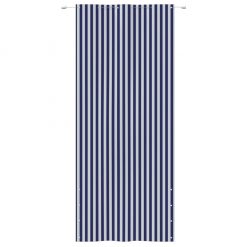 Balkonsko platno modro in belo 120x240 cm tkanina Oxford