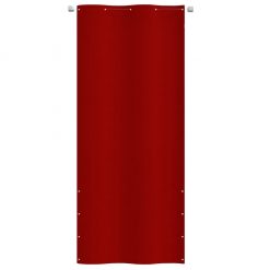 Balkonsko platno rdeče 100x240 cm tkanina Oxford