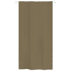 Balkonsko platno taupe 140x240 cm tkanina Oxford