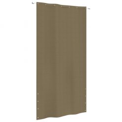 Balkonsko platno taupe 140x240 cm tkanina Oxford