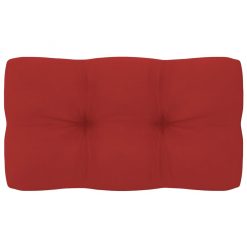 Blazina za kavč iz palet rdeča 70x40x10 cm