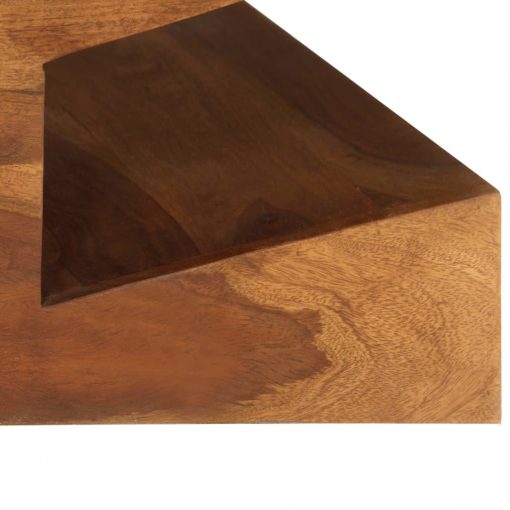 Klubska mizica iz trdnega palisandra 90x60x30 cm