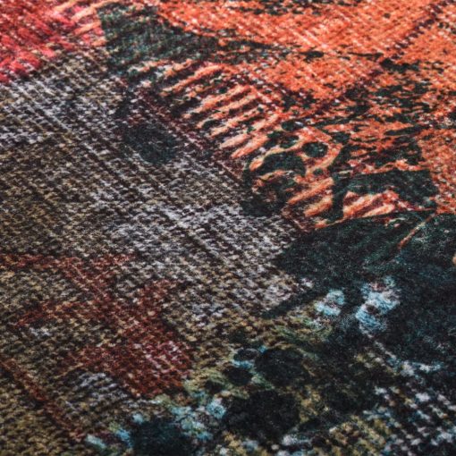 Pralna preproga Patchwork 80x150 cm večbarvna protizdrsna