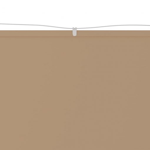 Vertikalna markiza taupe 100x360 cm tkanina oxford