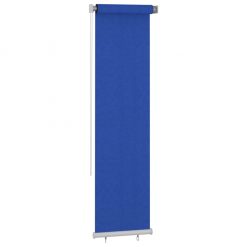 Zunanje rolo senčilo 60x230 cm modro HDPE