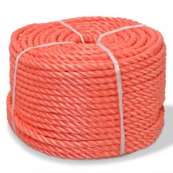 Zvita vrv polipropilen 16 mm 250 m oranžna