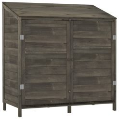 Vrtna lopa antracit 102x52x112 cm trden les jelke