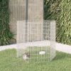 6-delna ograda za zajce 54x100 cm pocinkano železo