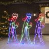 Božična figura trije kralji s 504 LED lučkami