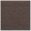 Stenski paneli 12 kosov taupe 30x30 cm blago 1