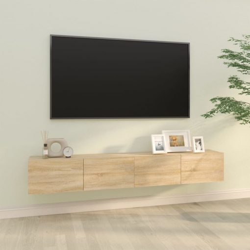 TV omarica 2 kosa sonoma hrast 100x30x30 cm konstruiran les