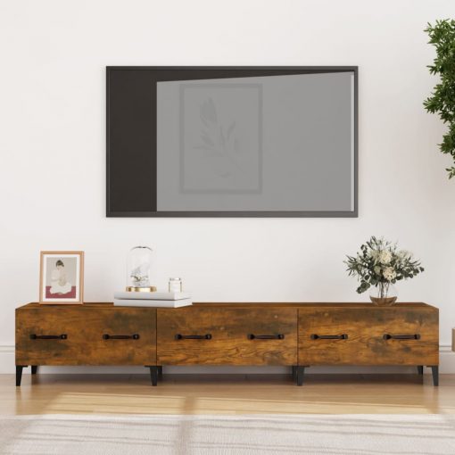 TV omarica dimljeni hrast 150x34