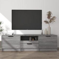 TV omarica siva sonoma 140x35x40 cm konstruiran les