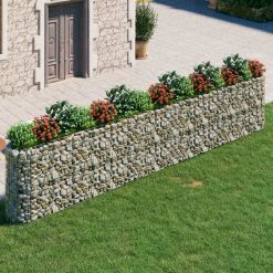 Visoka greda gabion pocinkano železo 540x50x100 cm