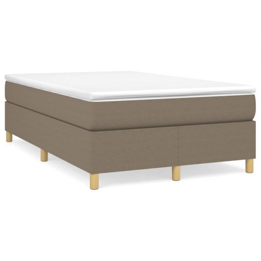 Box spring posteljni okvir taupe 120x200 cm blago