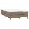 Box spring posteljni okvir taupe 120x200 cm blago