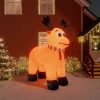 Božični napihljiv severni jelen z LED lučkami 400 cm
