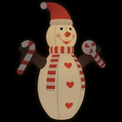 Božični napihljiv snežak z LED diodami 630 cm