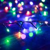 Kompaktna LED veriga s 400 LED lučkami večbarvna 4 m PVC