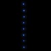 LED veriga z 2000 LED lučkami modra 200 m PVC