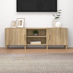 TV omarica sonoma hrast 150x30x50 cm konstruiran les