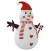 Napihljiv snežak z LED diodami 300 cm