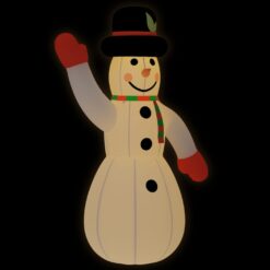 Napihljiv snežak z LED lučkami 620 cm